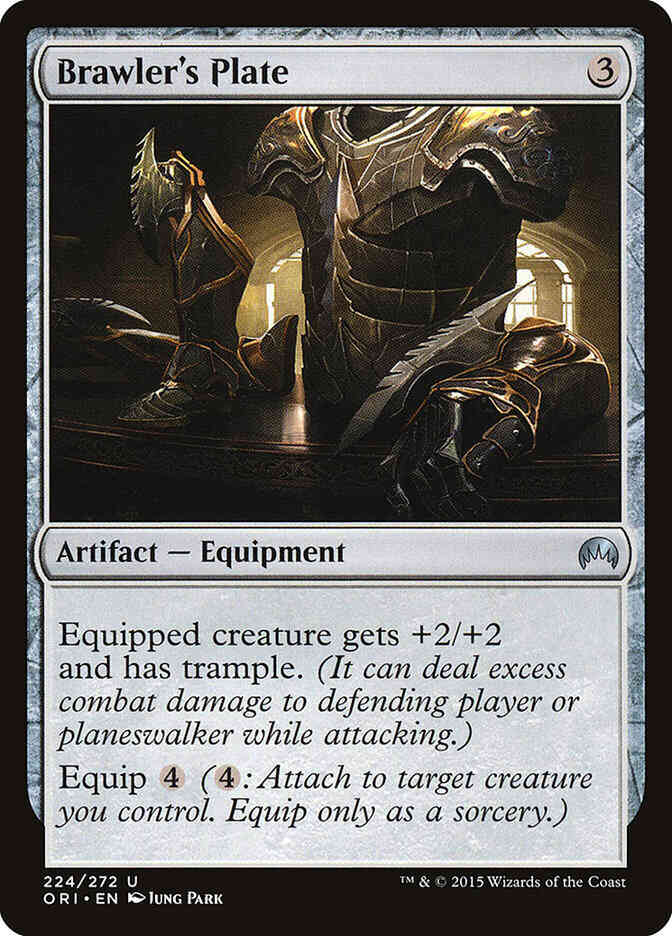 Brawler's Plate [224] [Magic Origins] [Non-Foil]