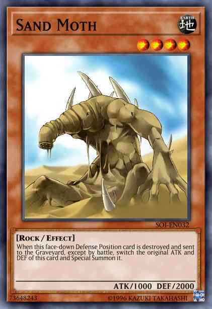 Sand Moth - SD7-EN015 - Common - 1st Edition