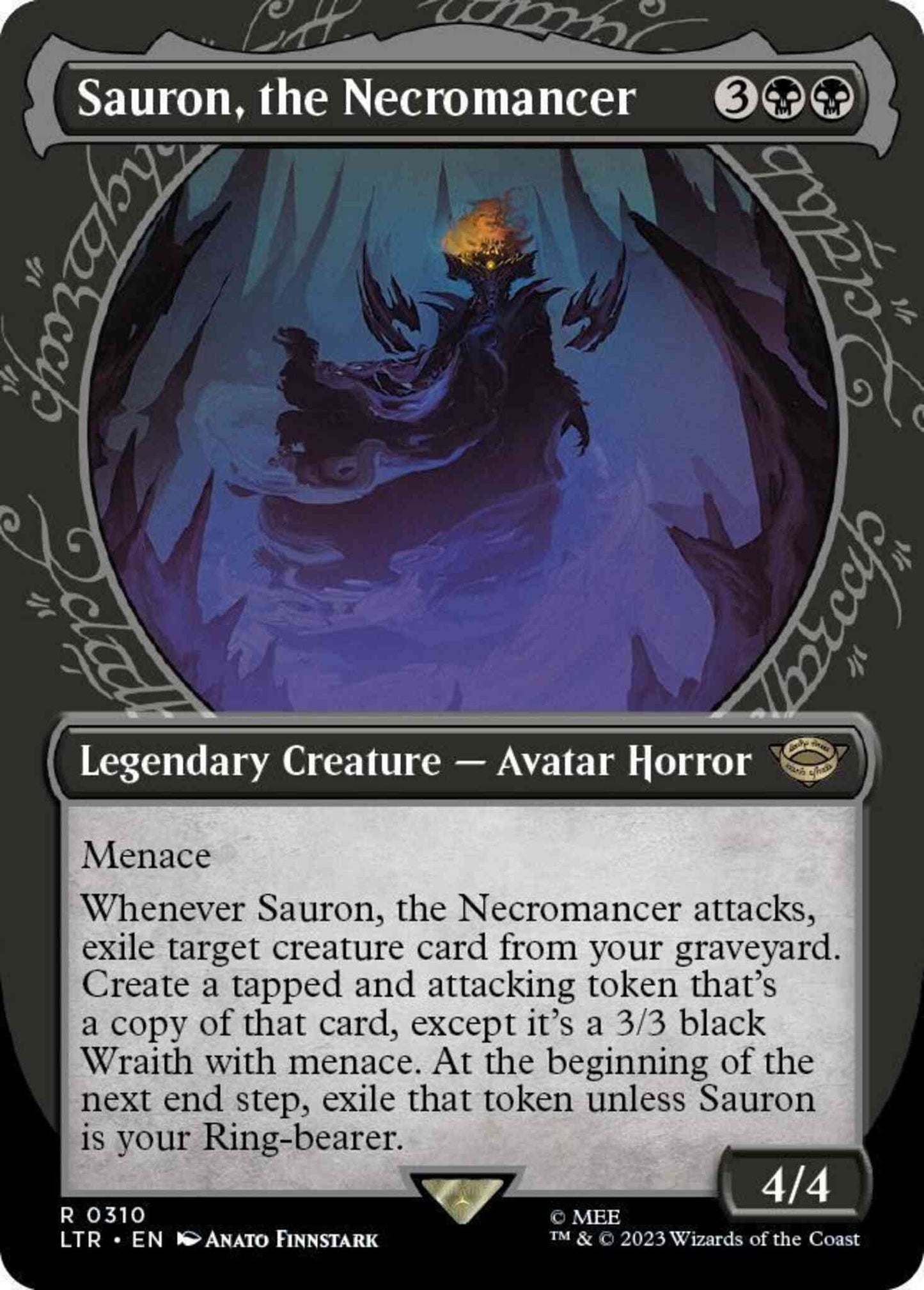 Sauron, the Necromancer [310] [Ring Showcase] [The Lord of the Rings: Tales of Middle-earth] [Non-Foil]