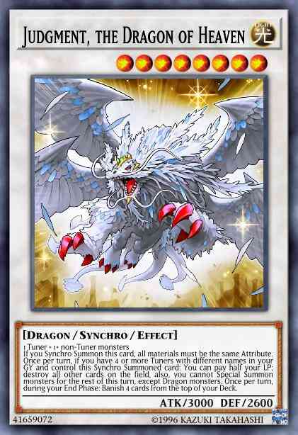 Judgment, the Dragon of Heaven - JUMP-EN089 - Ultra Rare - Limited
