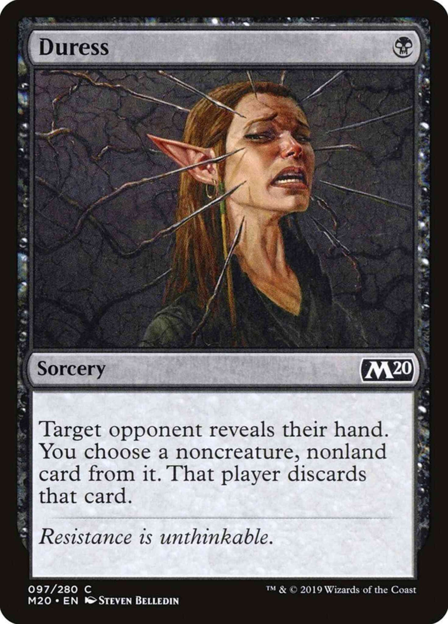Duress [97] [Core Set 2020] [Non-Foil]
