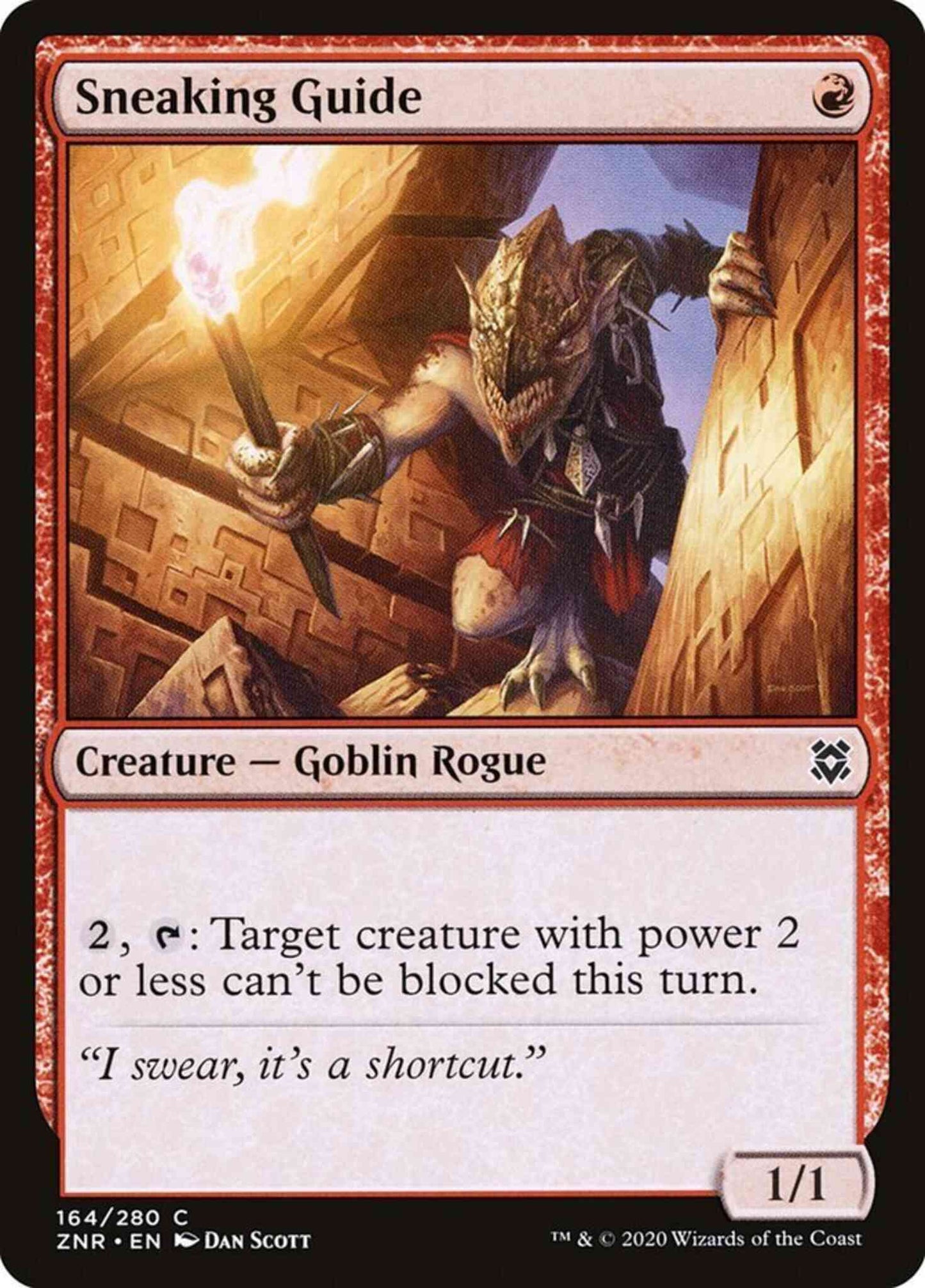 Sneaking Guide [164] [Zendikar Rising] [Non-Foil]