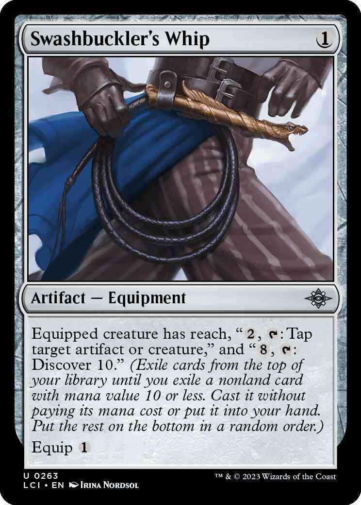 Swashbuckler's Whip [263] [The Lost Caverns of Ixalan] [Non-Foil]