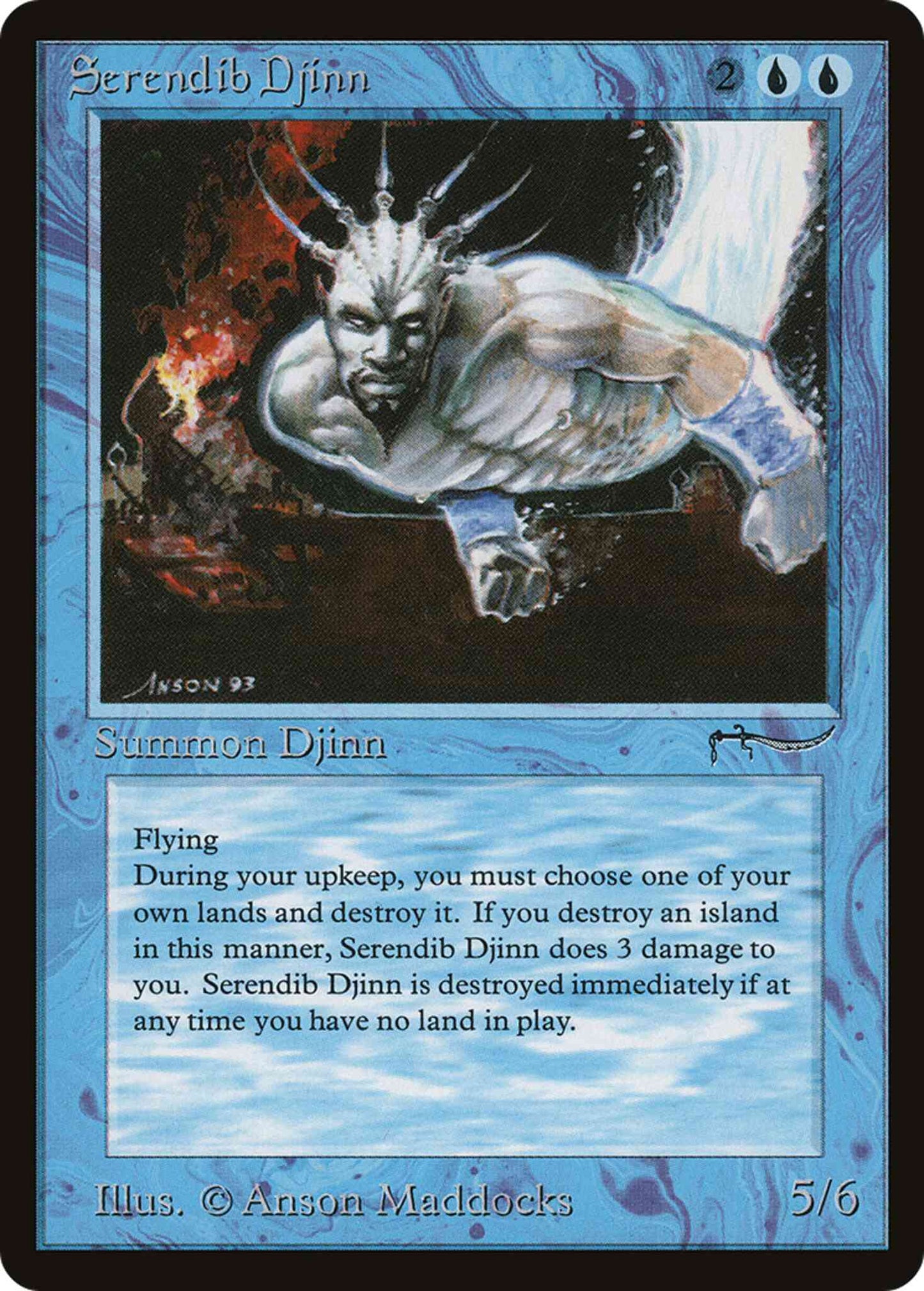 Serendib Djinn [19] [Arabian Nights] [Non-Foil]