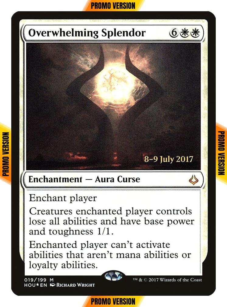 Overwhelming Splendor [19s] [Hour of Devastation Promos] [Foil]