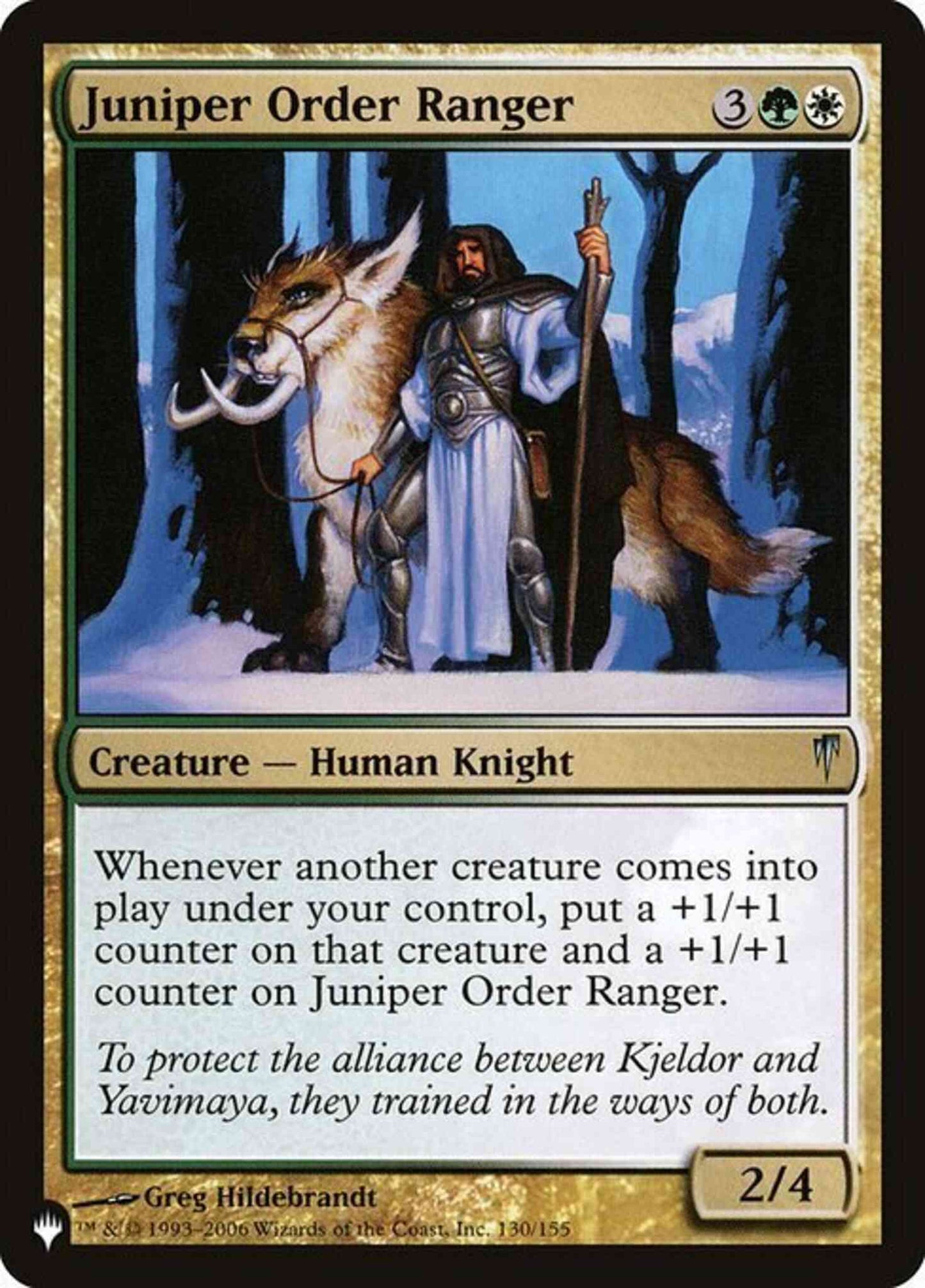 Juniper Order Ranger [CSP-130] [The List] [Non-Foil]