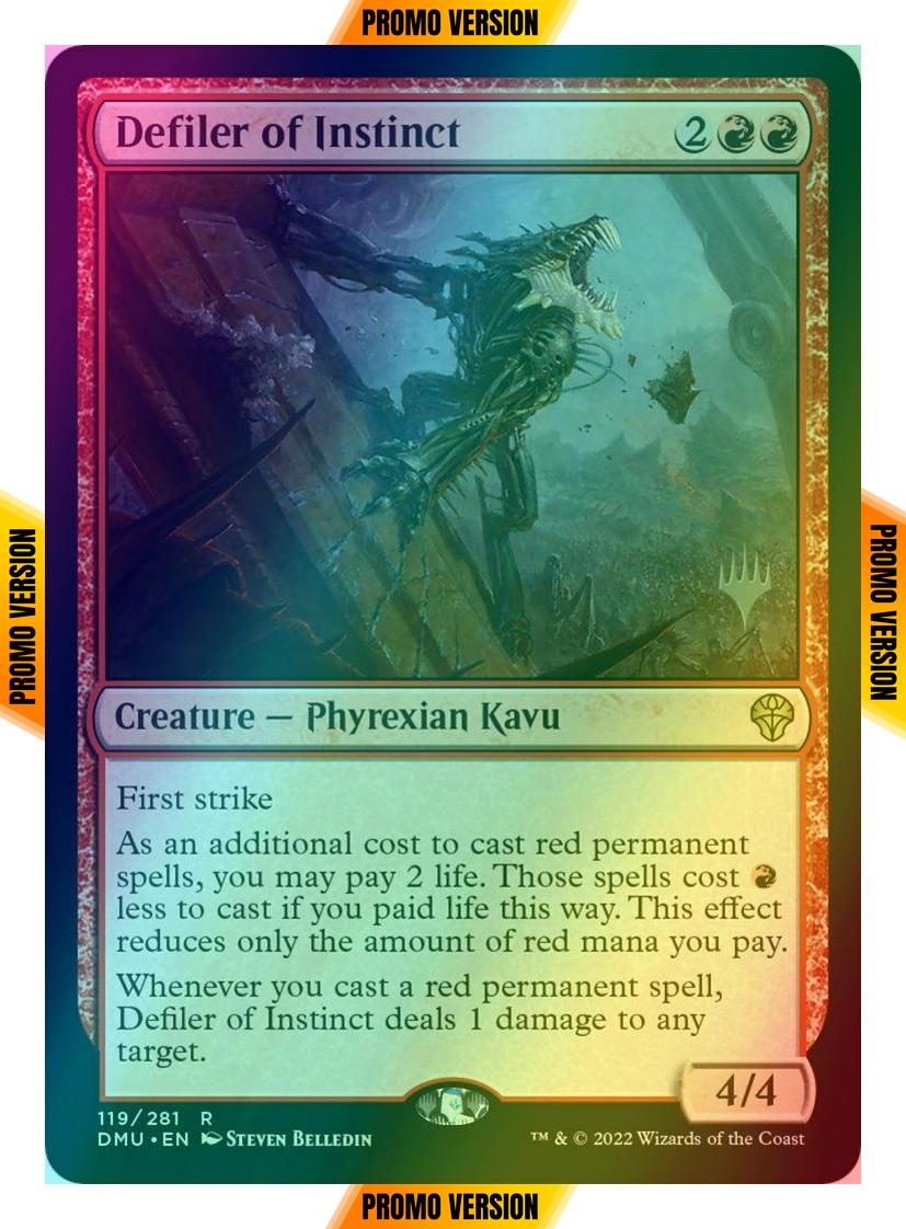 Defiler of Instinct [119p] [Promo Pack] [Dominaria United: Promos] [Foil]