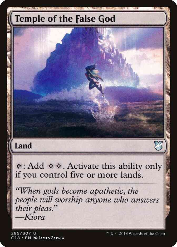 Temple of the False God [285] [Commander 2018] [Non-Foil]