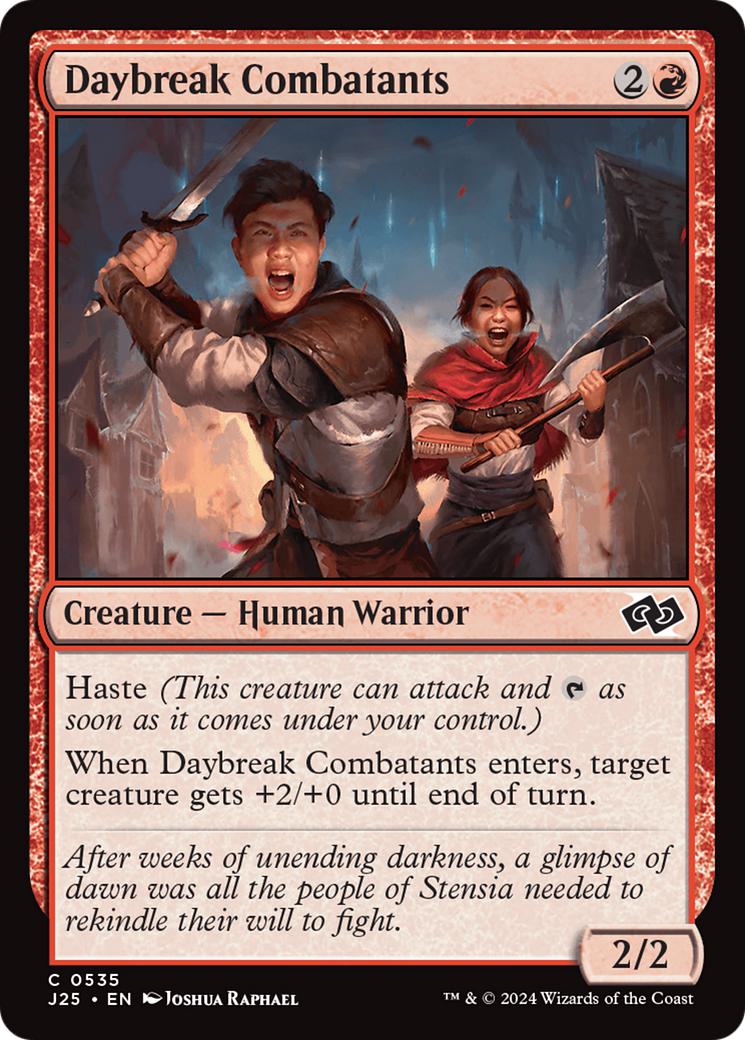 Daybreak Combatants [535] [Foundations: Jumpstart] [Non-Foil]