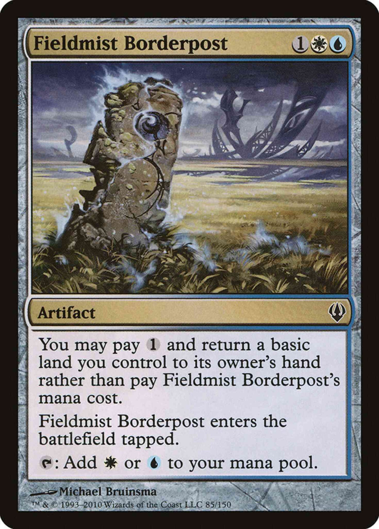 Fieldmist Borderpost [85] [Archenemy 2010] [Non-Foil]