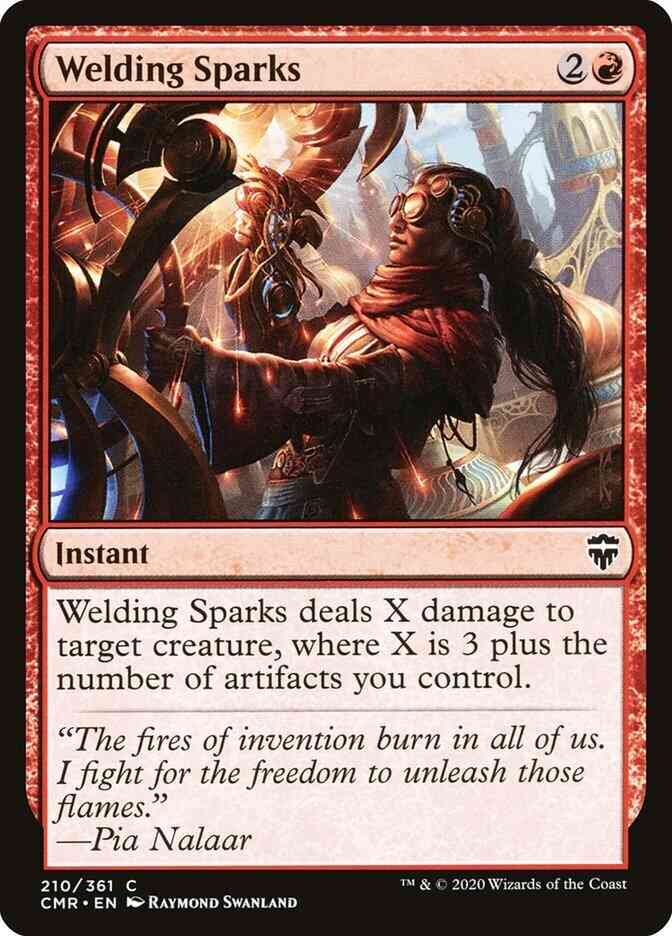 Welding Sparks [210] [Commander Legends] [Non-Foil]