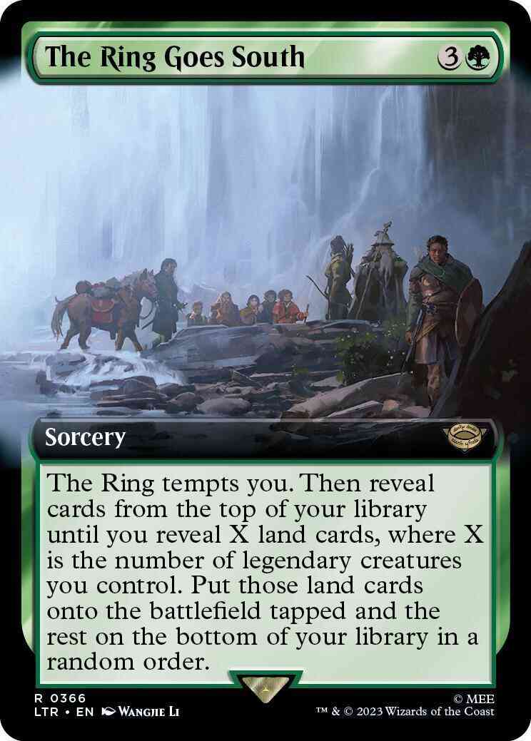 The Ring Goes South [366] [Extended Art] [The Lord of the Rings: Tales of Middle-earth] [Non-Foil]