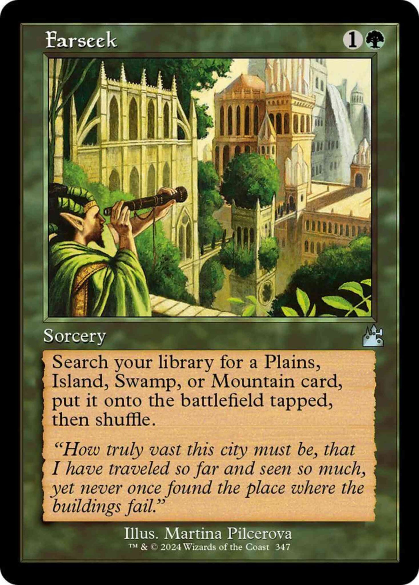 Farseek [347] [Retro Frame] [Ravnica Remastered] [Non-Foil]