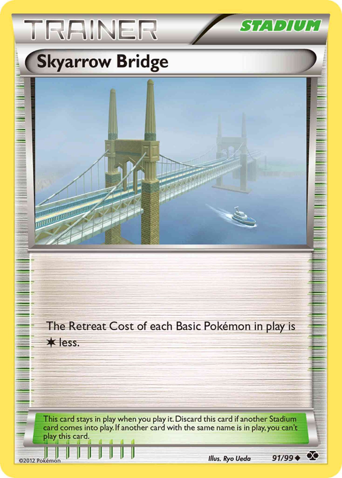 Skyarrow Bridge - 91/99 - Uncommon [bw4-91] [Reverse Holo]