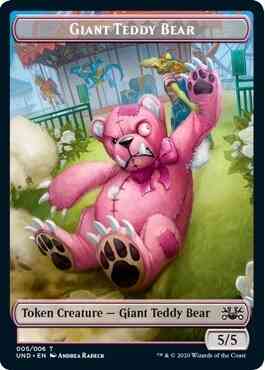 Giant Teddy Bear Token (05) // Goblin Token (02) [Unsanctioned Tokens] [Non-Foil]