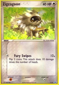 Zigzagoon - 7/10 - Common [Non-Holo]