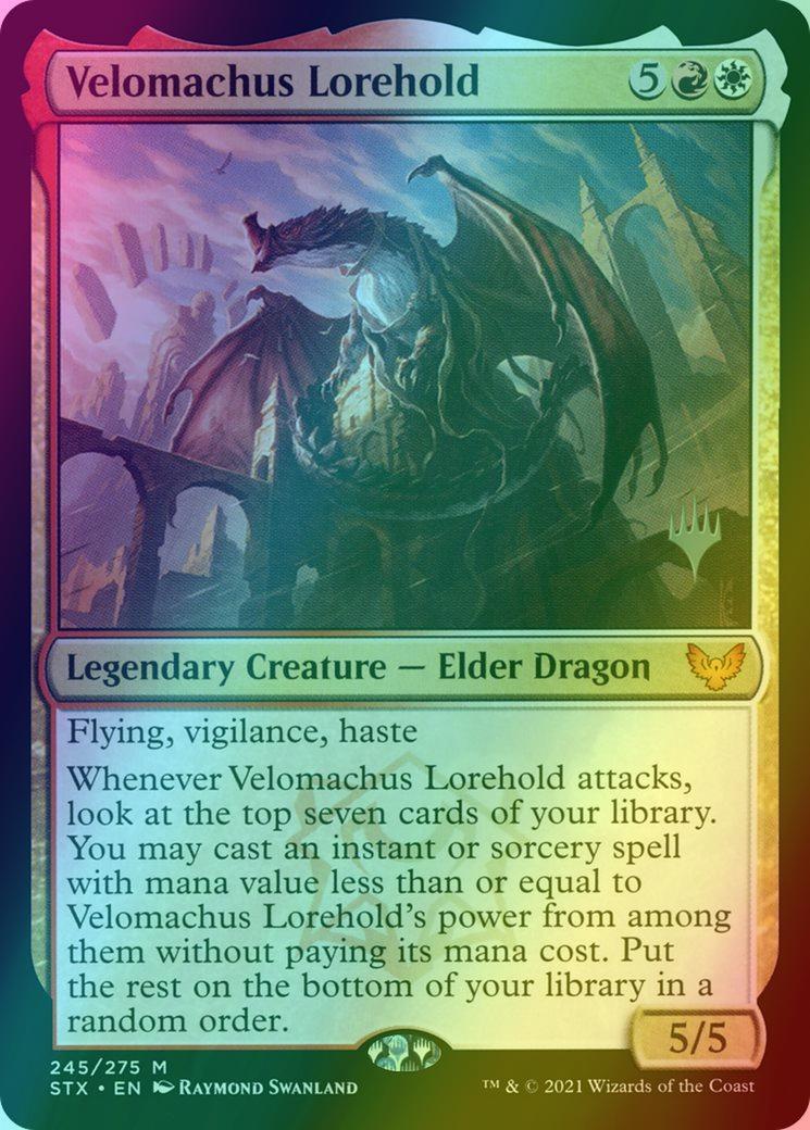 Velomachus Lorehold [Promo Pack] [245p] [Strixhaven: School of Mages Promos] [Foil]