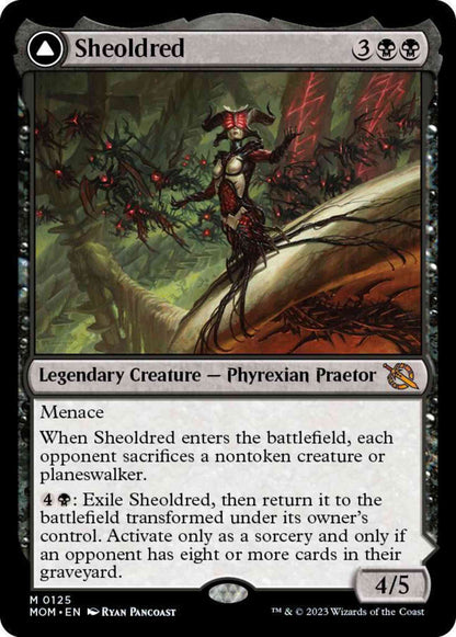 Sheoldred // The True Scriptures [125] [March of the Machine] [Non-Foil]