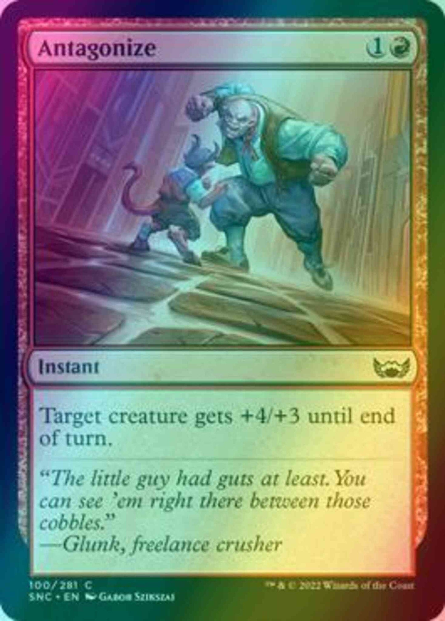 Antagonize [100] [Streets of New Capenna] [Foil]