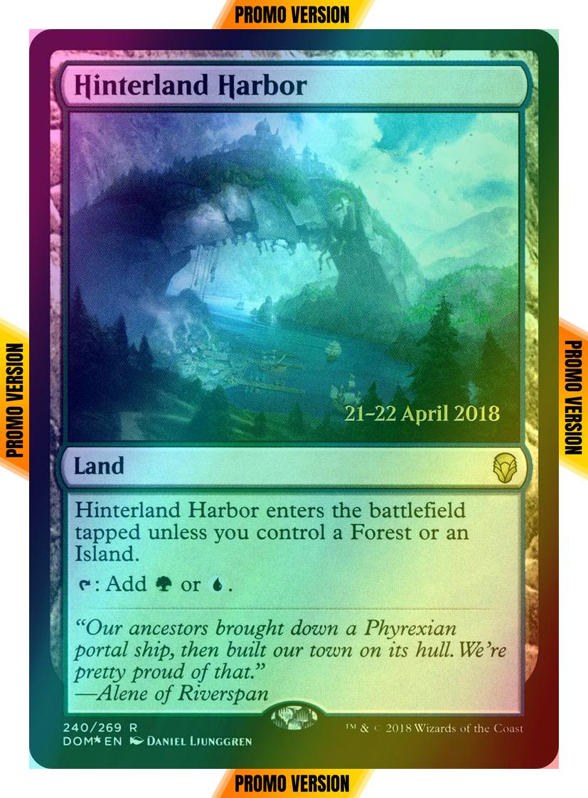 Hinterland Harbor [240s] [Dominaria Promos] [Foil]