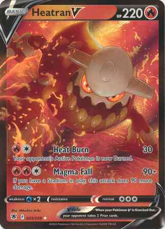 Heatran V - 025/189 - Rare Ultra [swsh10-025] [Ultra]