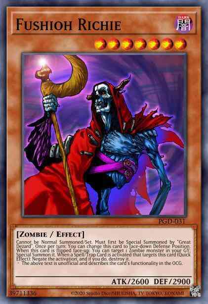 Fushioh Richie - PGD-031 - Ultra Rare - 1st Edition