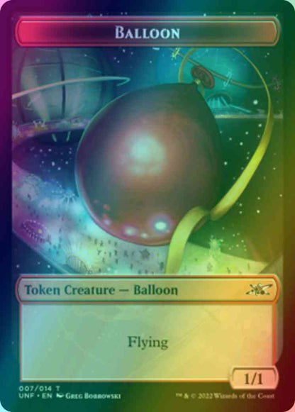 Balloon Token (07) // Cat Token (01) [Unfinity: Tokens] [Foil]