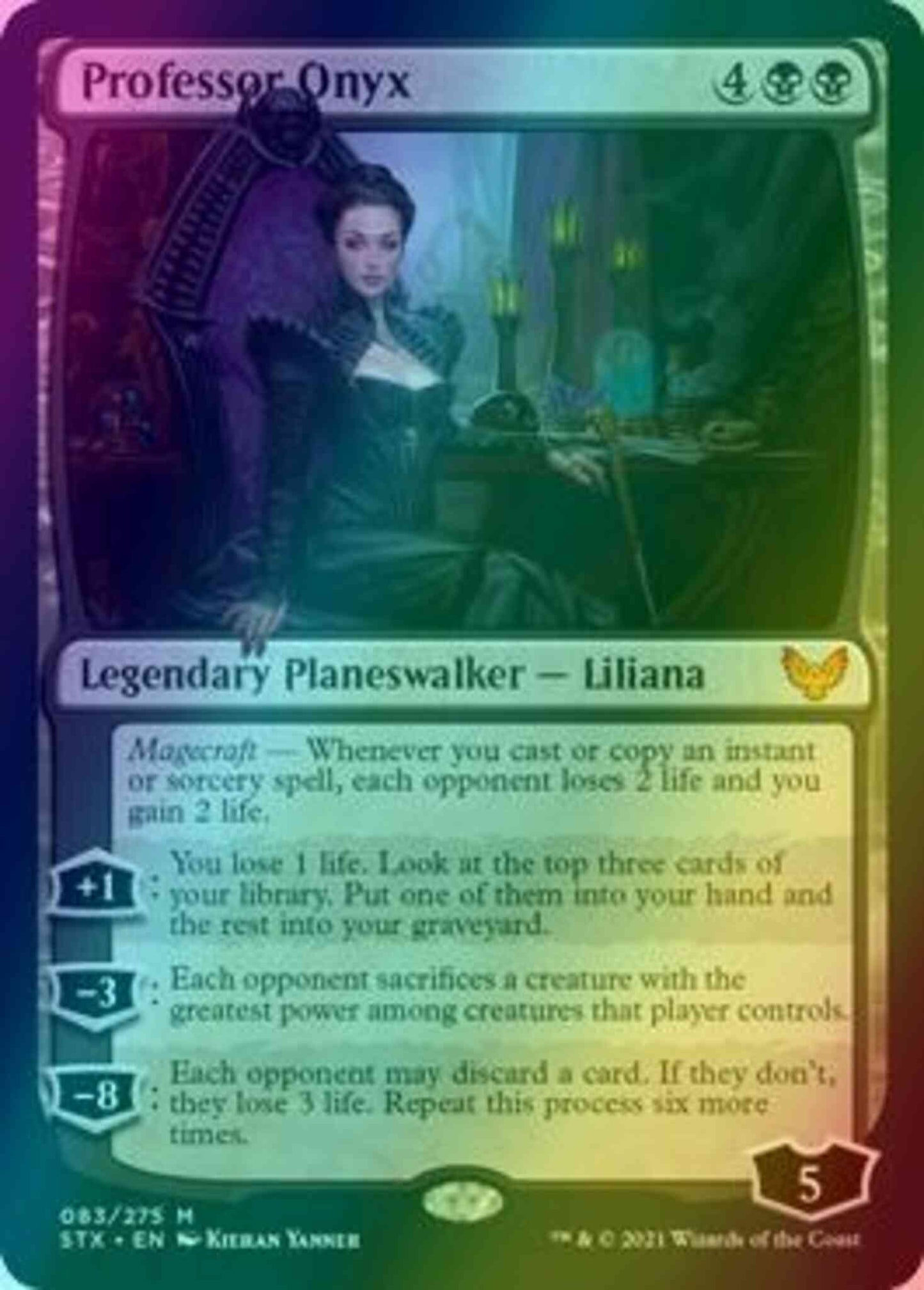 Professor Onyx [83] [Strixhaven: School of Mages] [Foil]