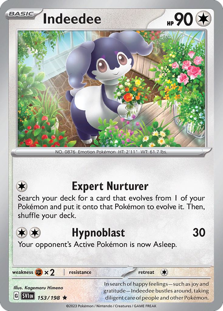 Indeedee - 153/198 - Rare [sv01-153] [Holo]