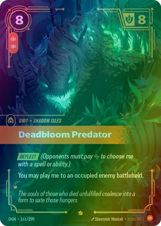 Deadbloom Predator - 161/298 [Origins] [Foil]