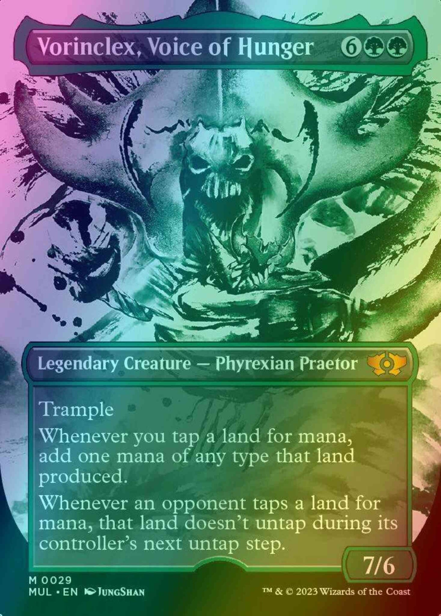 Vorinclex, Voice of Hunger [29] [Planar Showcase] [Multiverse Legends] [Foil]