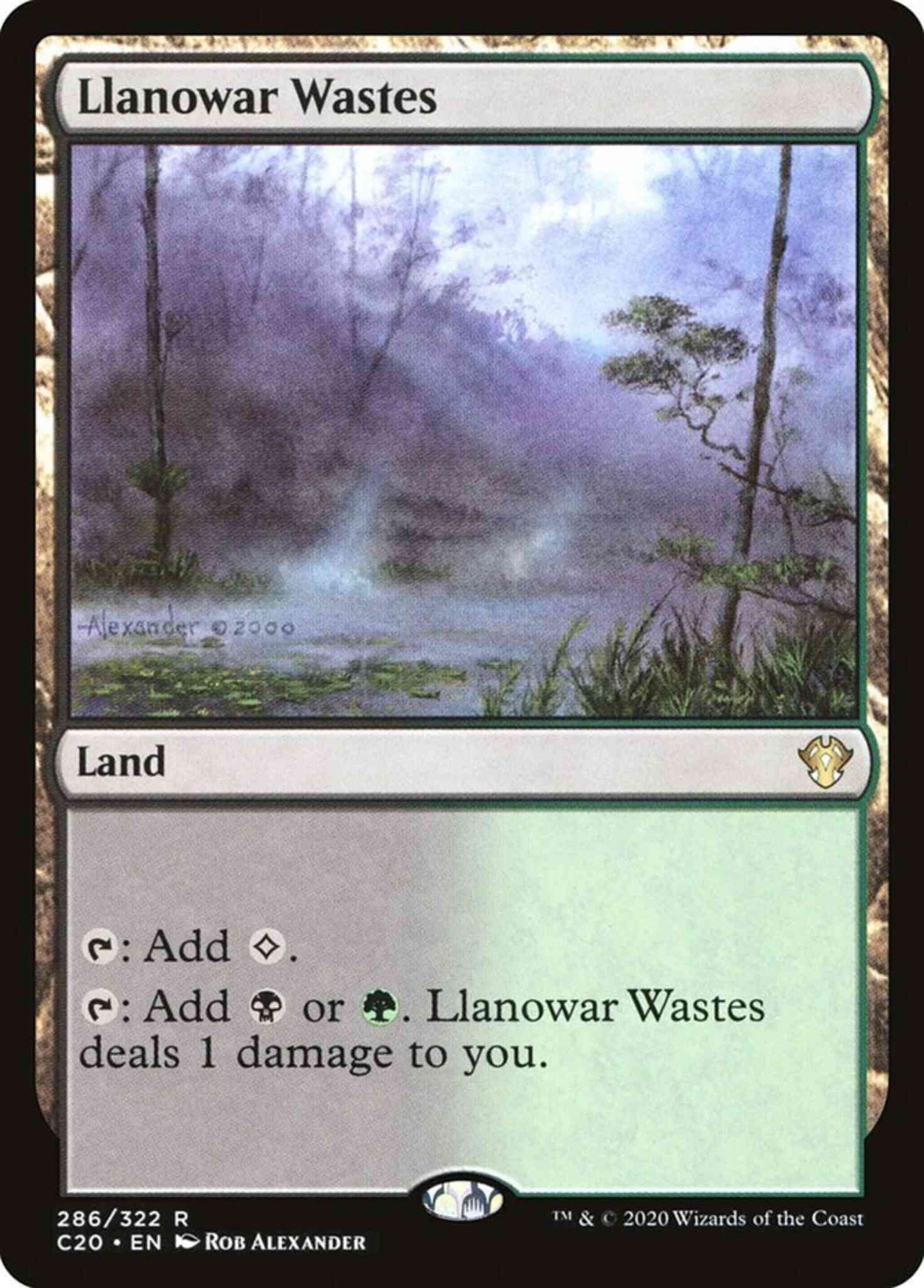 Llanowar Wastes [286] [Commander 2020] [Non-Foil]