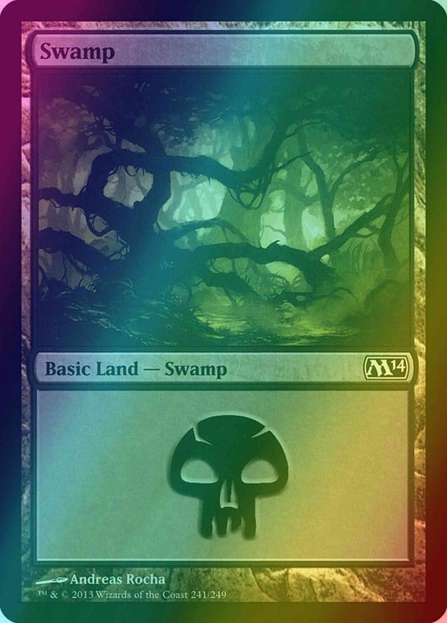 Swamp [241] [Magic 2014] [Foil]