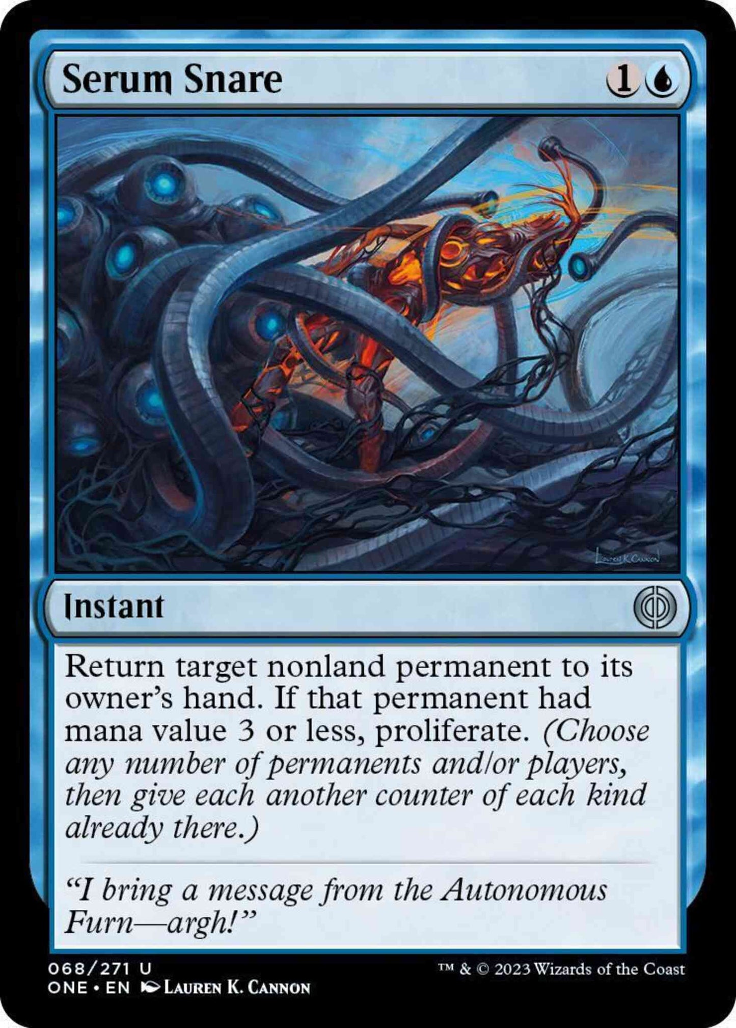 Serum Snare [68] [Phyrexia: All Will Be One] [Non-Foil]