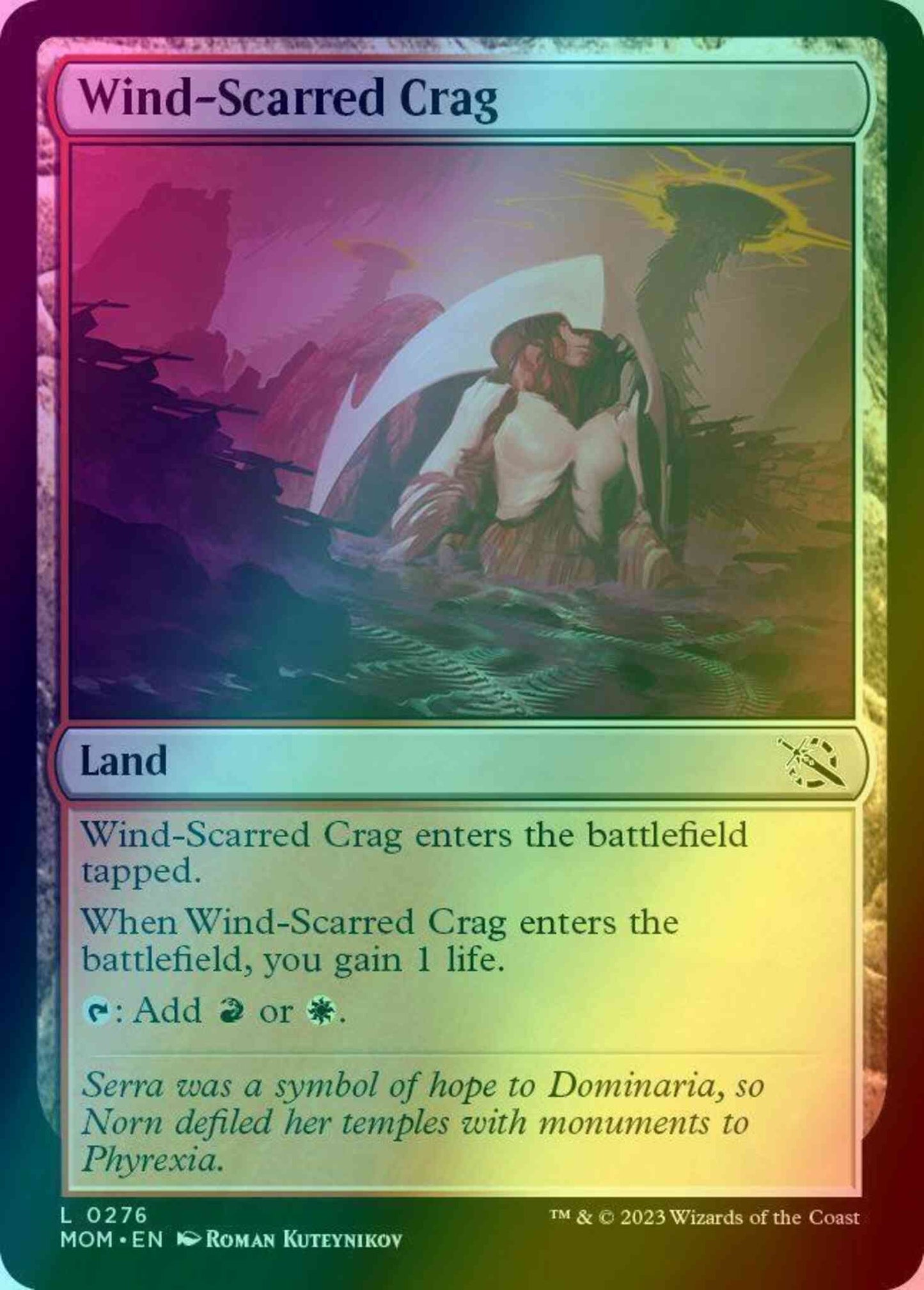 Wind-Scarred Crag [276] [March of the Machine] [Foil]