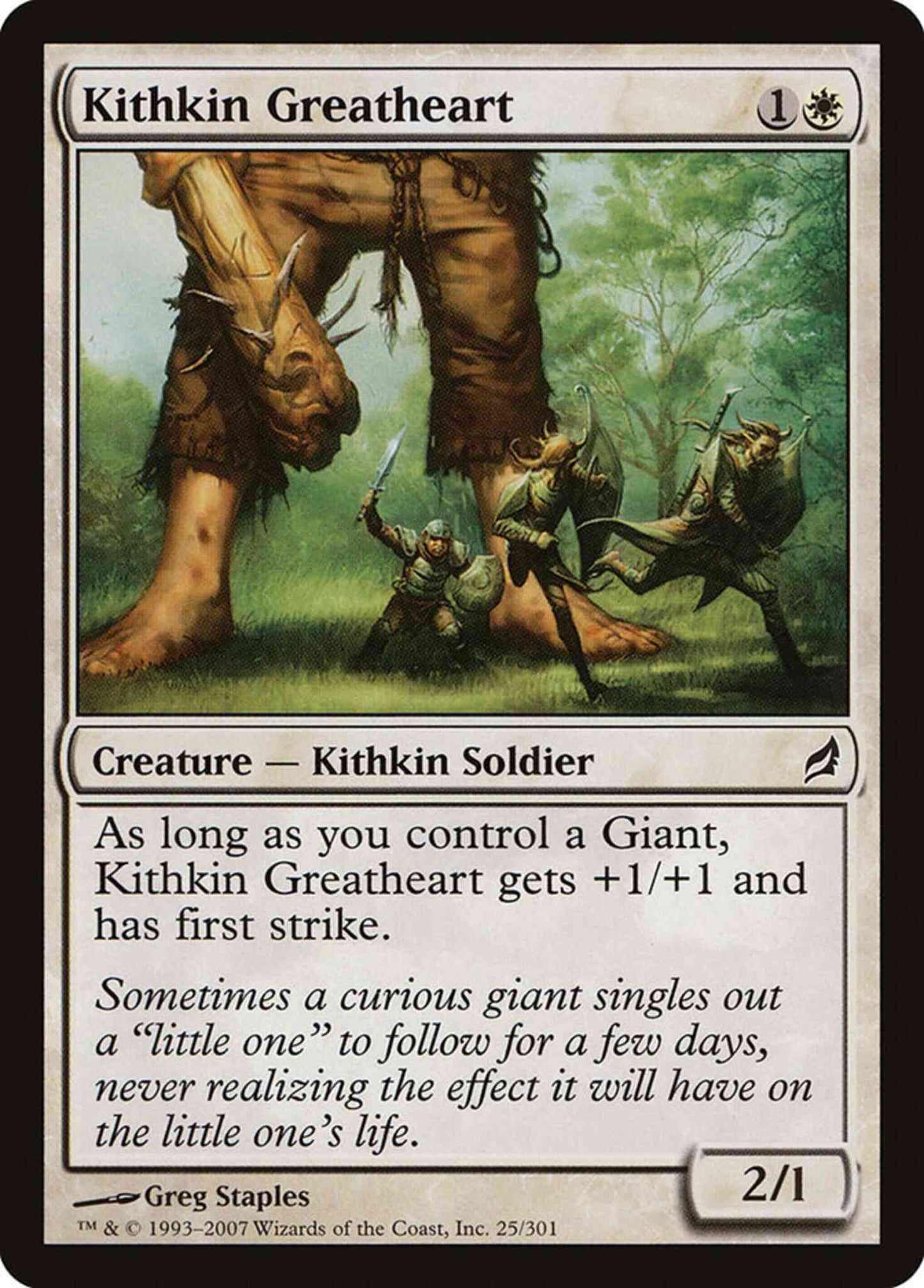 Kithkin Greatheart [25] [Lorwyn] [Non-Foil]