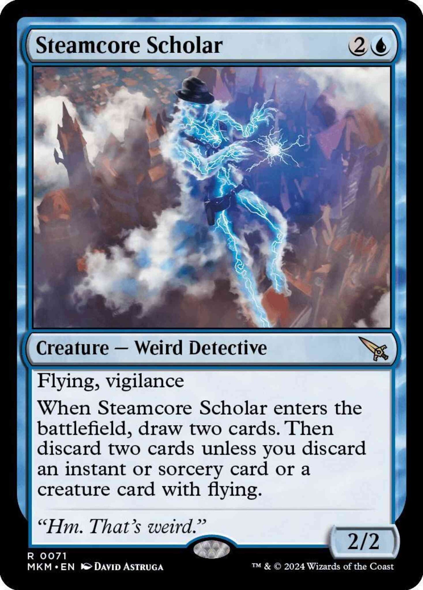 Steamcore Scholar [71] [Murders at Karlov Manor] [Non-Foil]