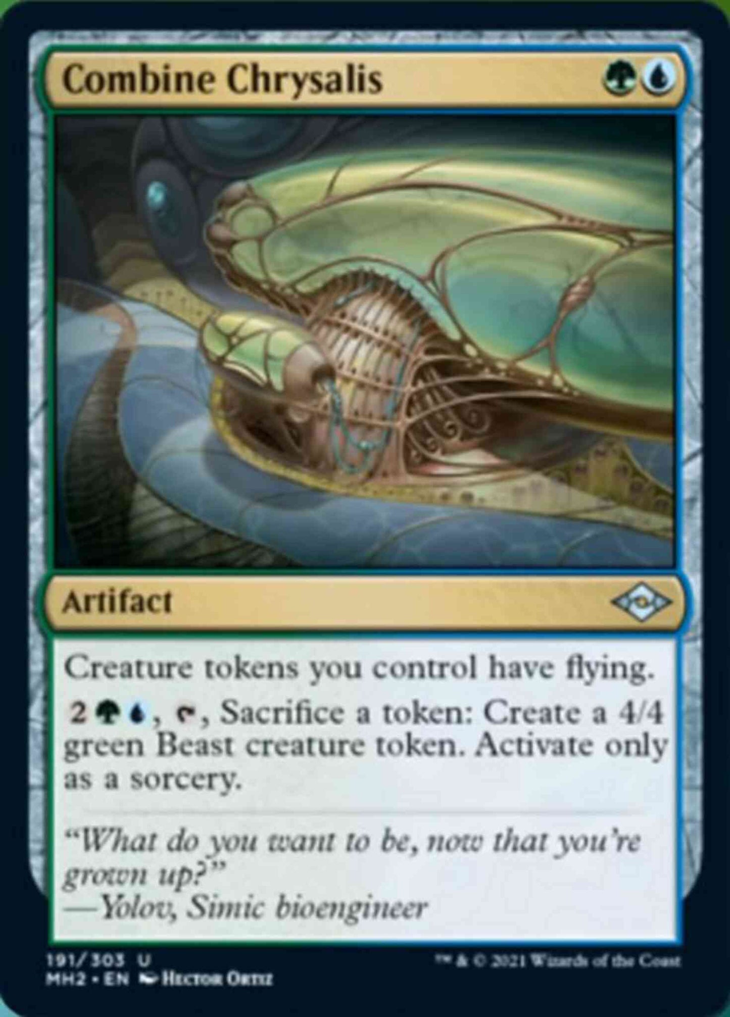 Combine Chrysalis [191] [Modern Horizons 2] [Non-Foil]