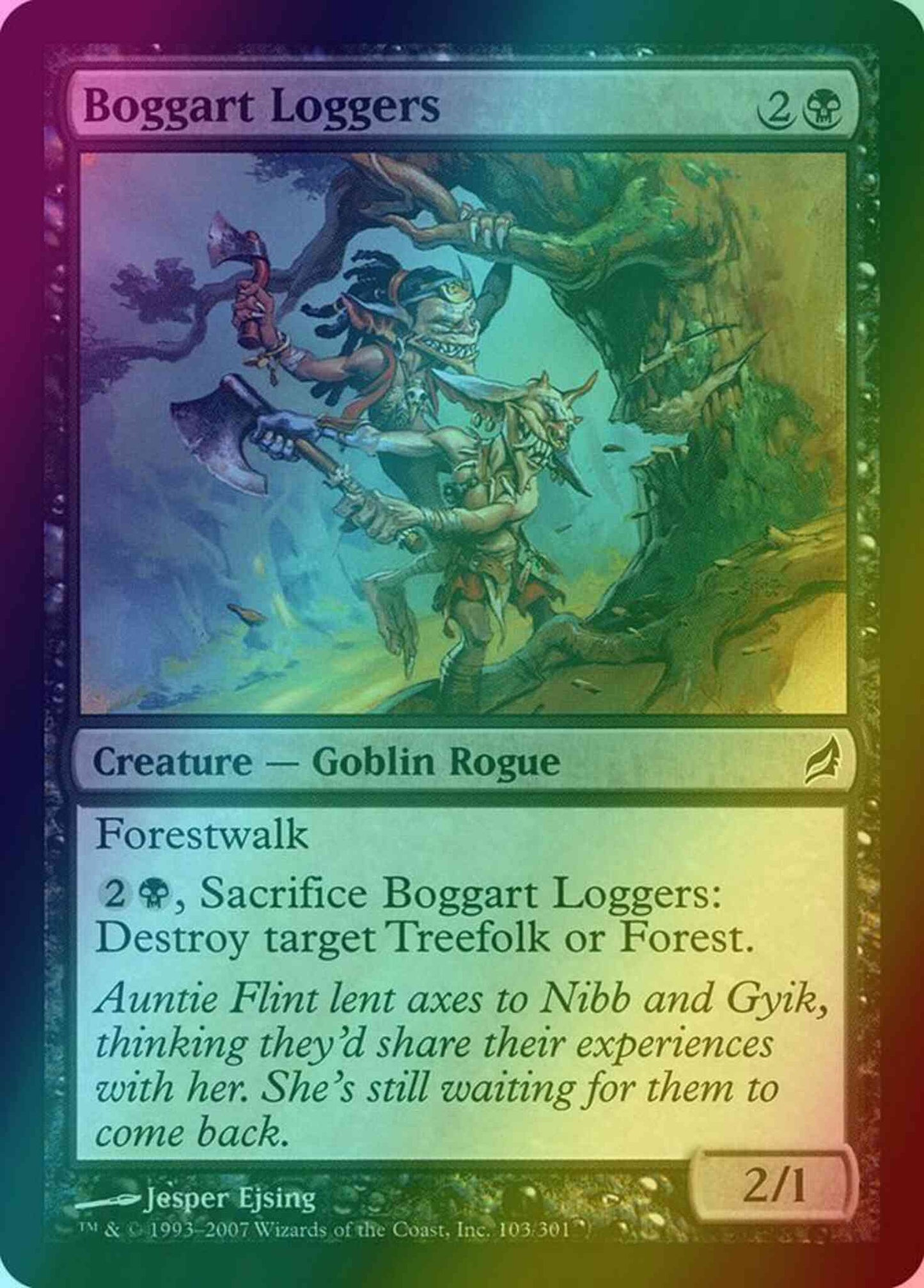 Boggart Loggers [103] [Lorwyn] [Foil]