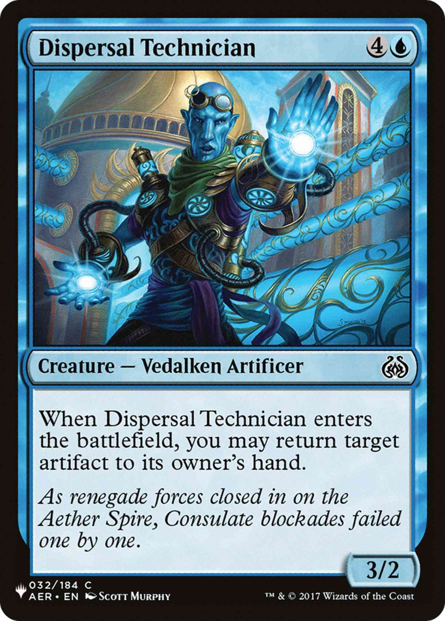 Dispersal Technician [AER-32] [The List] [Non-Foil]