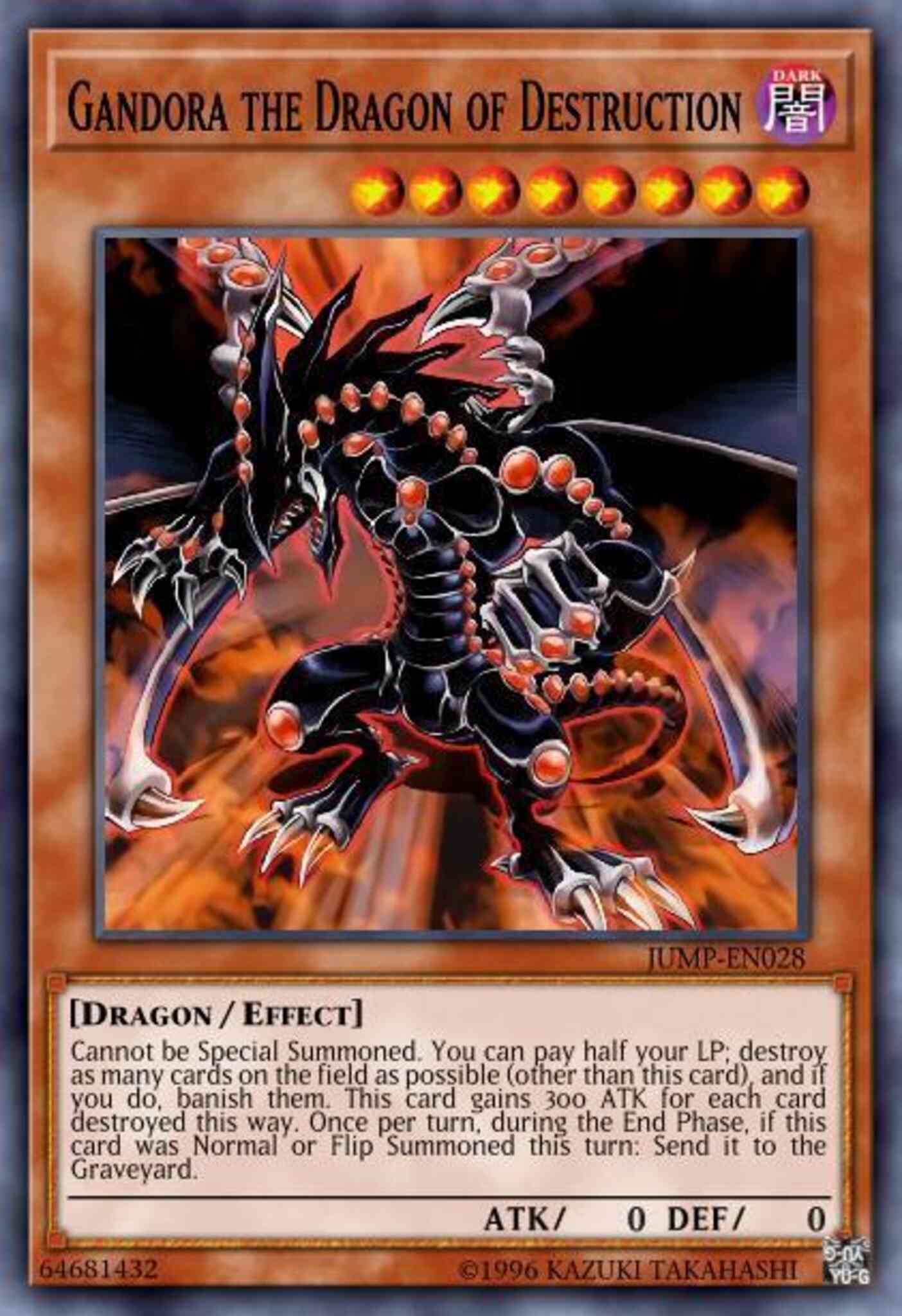 Gandora the Dragon of Destruction - CT07-EN020 - Super Rare - Limited