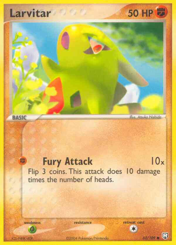Larvitar - 62/109 - Common [ex7-62] [Non-Holo]