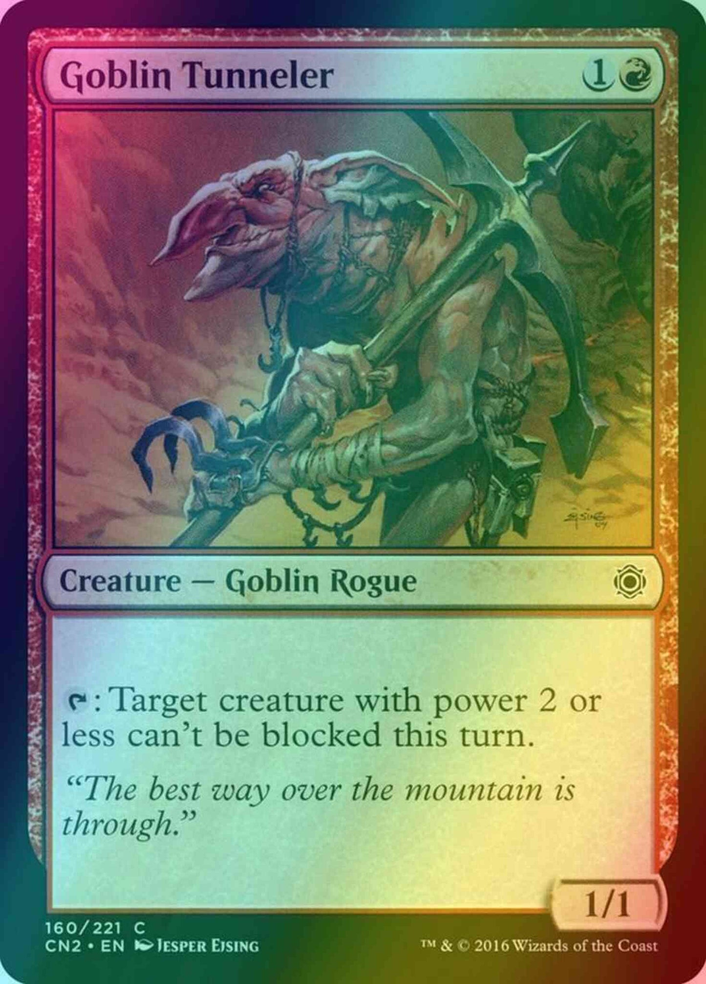 Goblin Tunneler [160] [Conspiracy Take The Crown] [Foil]
