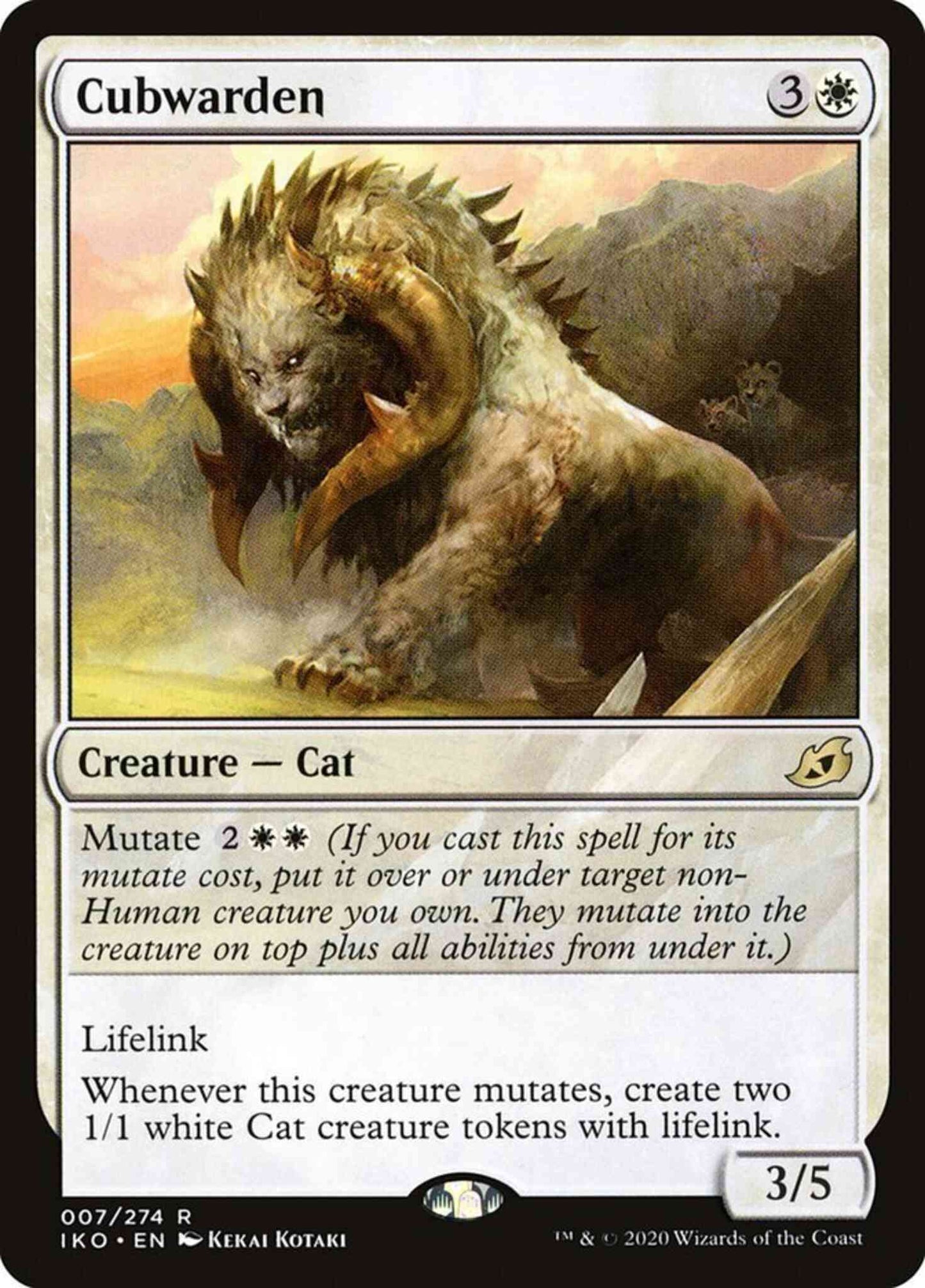 Cubwarden [7] [Ikoria: Lair of Behemoths] [Non-Foil]