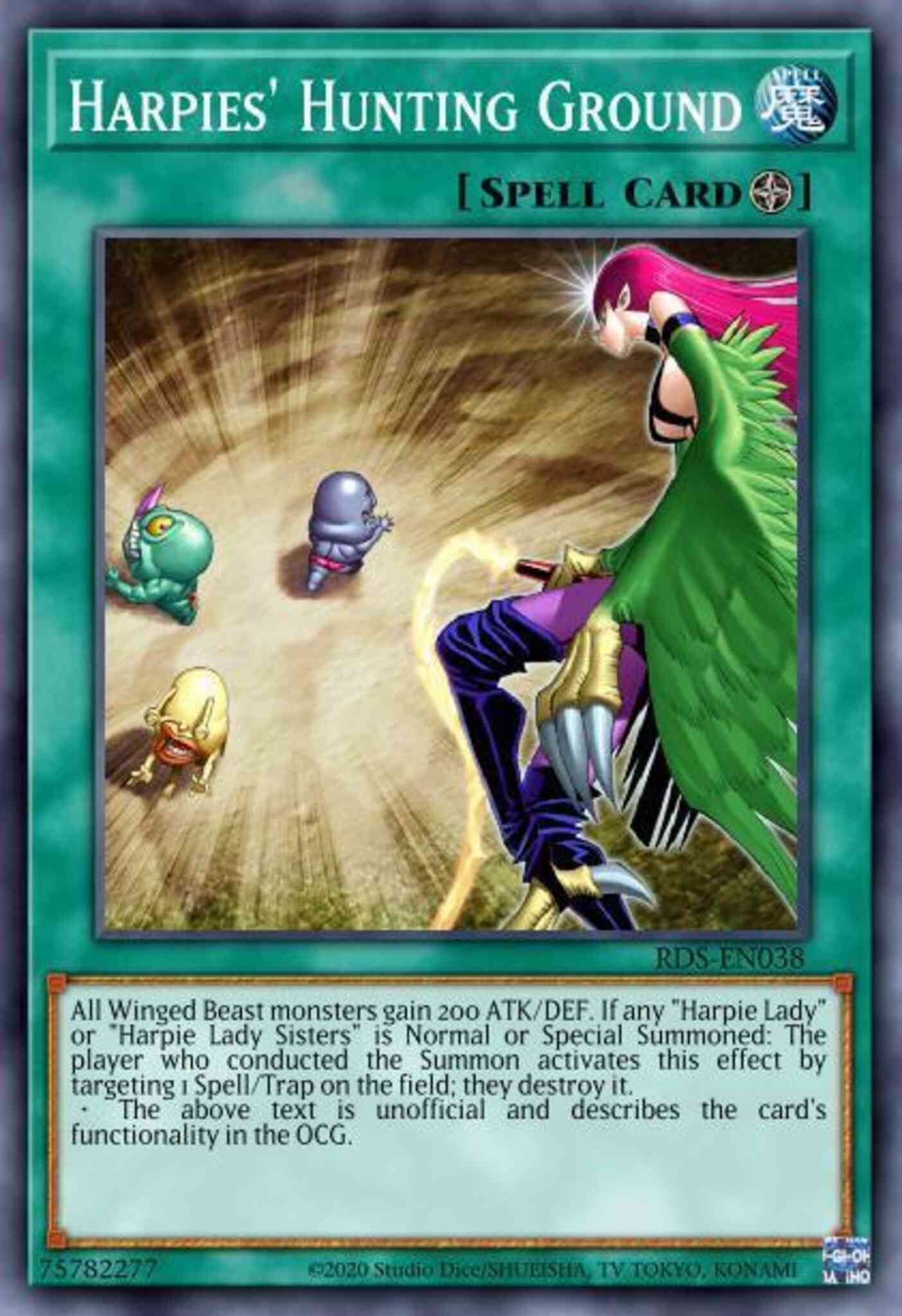 Harpies' Hunting Ground - SD8-EN024 - Common - Unlimited