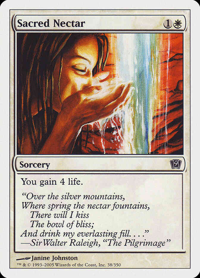 Sacred Nectar [38] [Ninth Edition] [Non-Foil]