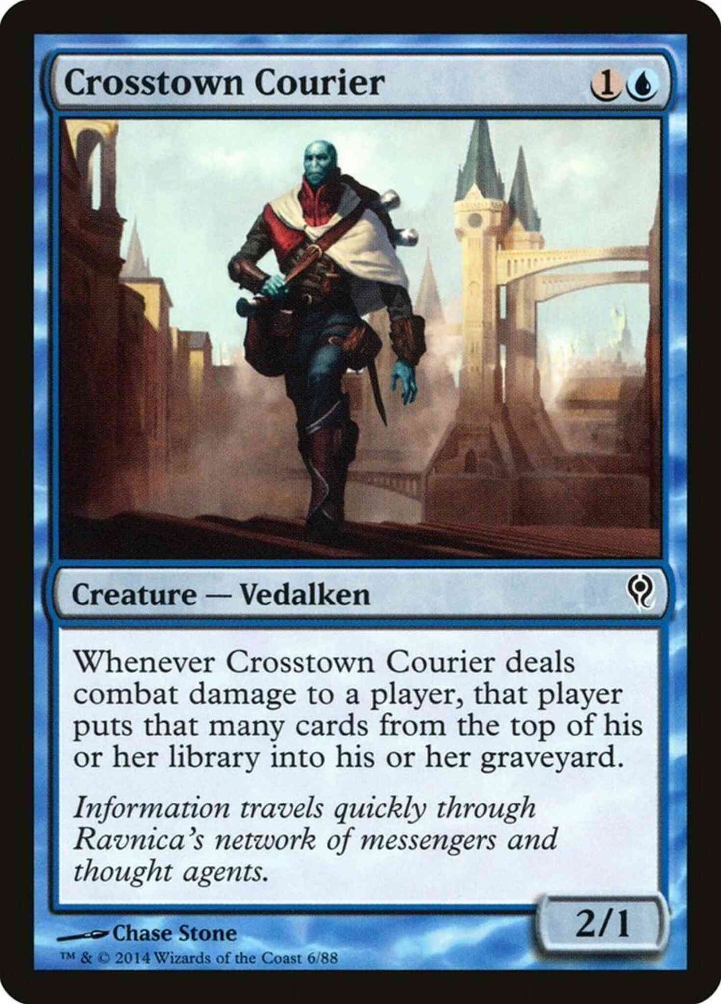 Crosstown Courier [6] [Duel Decks Jace vs Vraska] [Non-Foil]