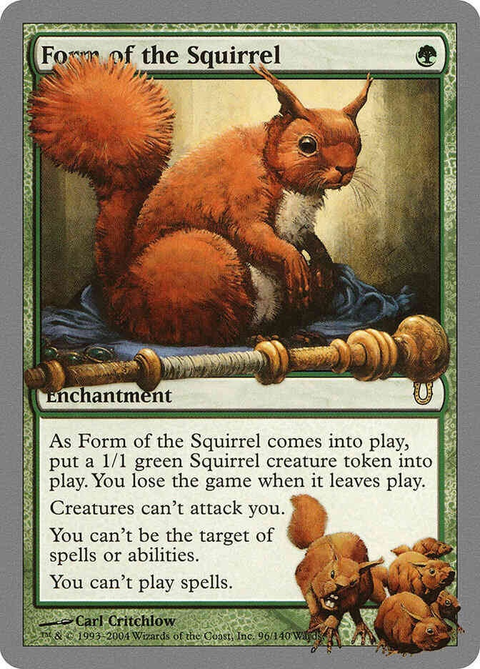 Form of the Squirrel [96] [Unhinged] [Non-Foil]
