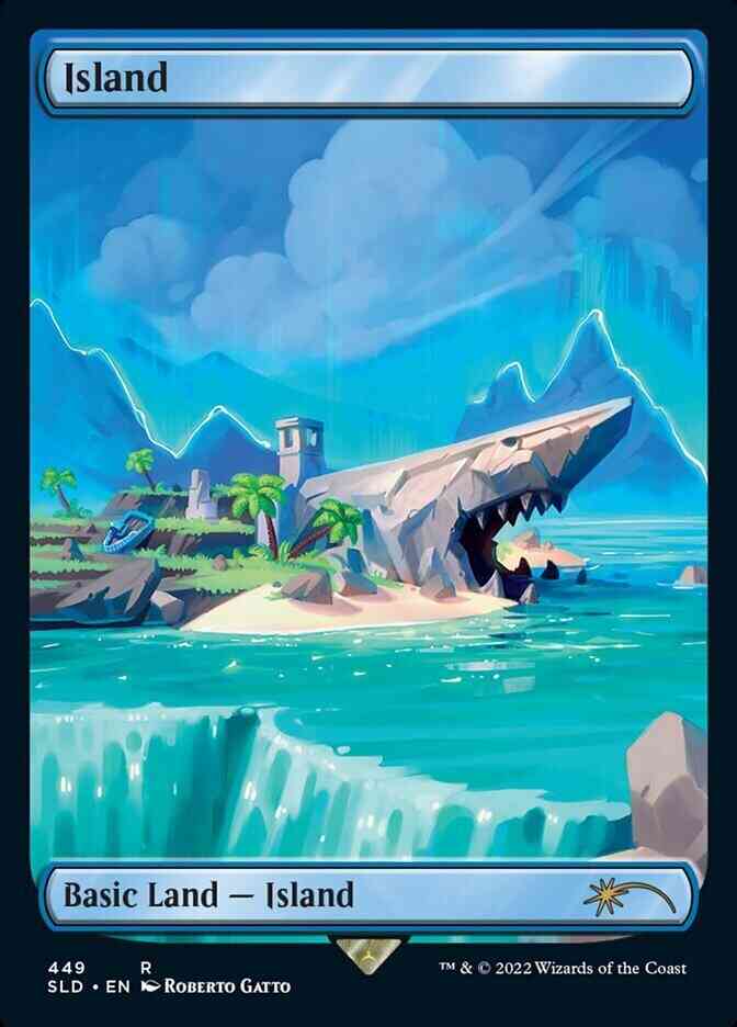 Island [0449] [Full Art] [Fortnite: Landmarks] [Secret Lair Drop] [Non-Foil]