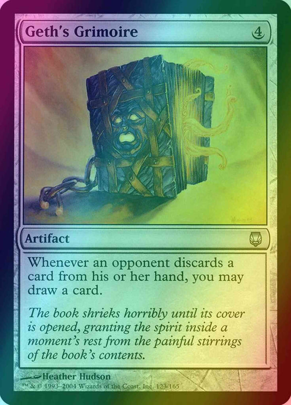 Geth's Grimoire [123] [Darksteel] [Foil]